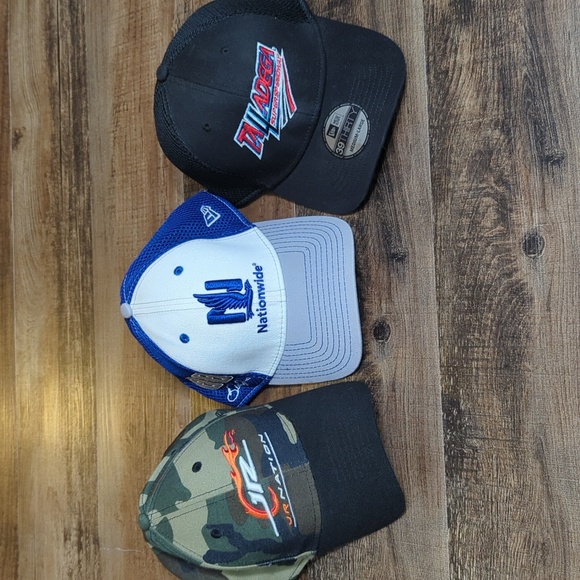 NASCAR New Era 39Thirty Hat Lot of 3, Dale Jr, Talladega - Picture 1 of 7